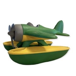 Green Toys SeaPlane 10” 100% Recycled Plastic Water Plane Bath Toy Eco Friendly